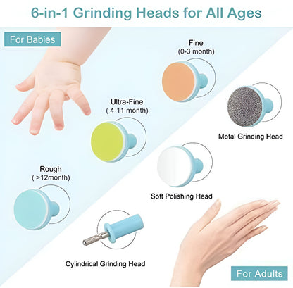Electric Baby Nail Trimmer (1pc)